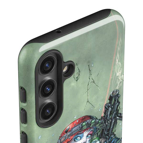 DC Comics Harley Quinn Little Black Book Cover#47 New 52 Art by Jim Lee Galaxy S24 Plus Impact Case